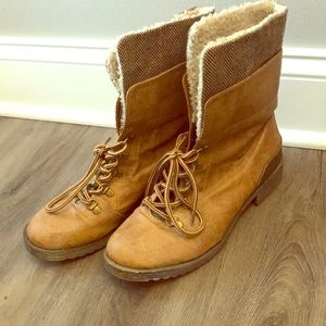 Brown boots